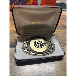 Vintage Estate OCTanner Belt Buckle with Case